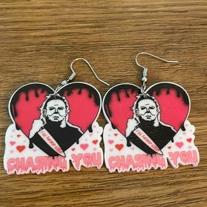 Micheal Halloween earring